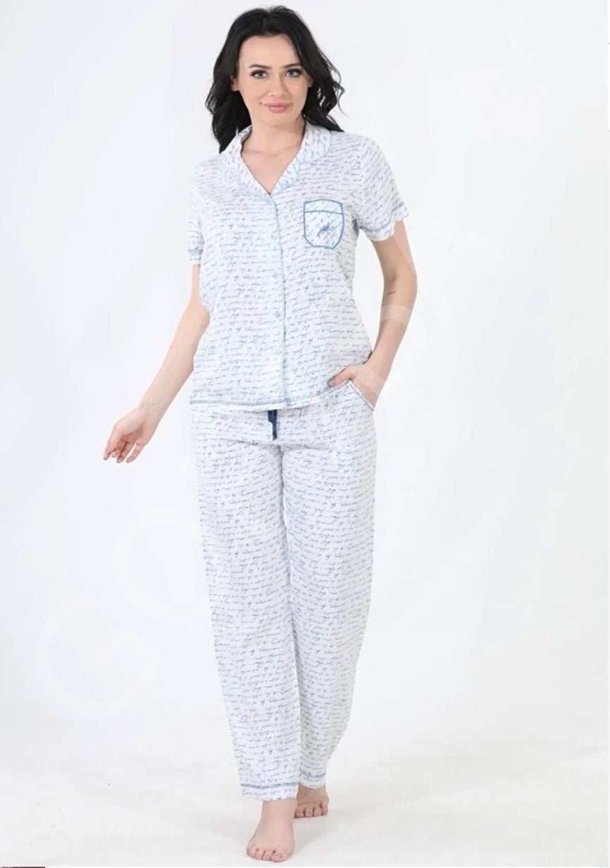 Kadın pijama dantelli