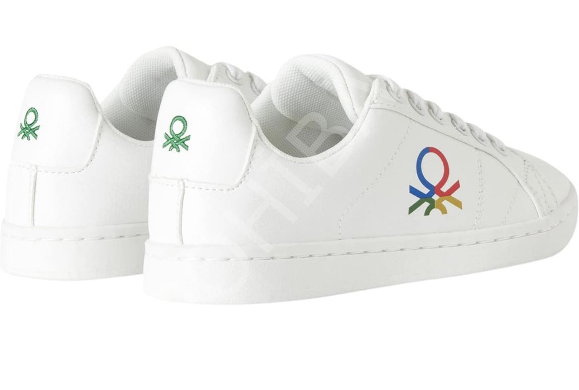 Benetton Spor Ayakkabı | Beyaz Sneaker