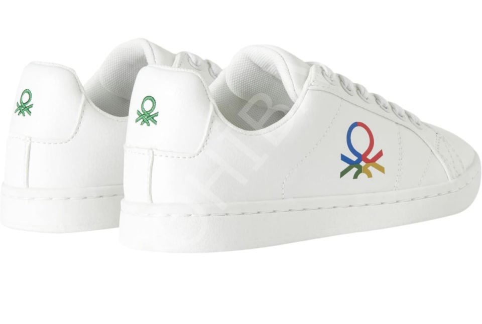 Benetton Spor Ayakkabı | Beyaz Sneaker 32