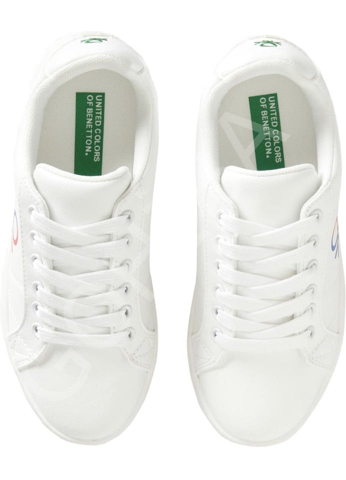 Benetton Spor Ayakkabı | Beyaz Sneaker