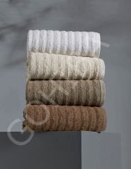 FLUFFY HAVLU %100 PAMUKLU kahve