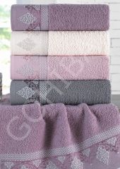 50CM*90CM HAVLU SETİ ÖZEL DESENLİ pembe
