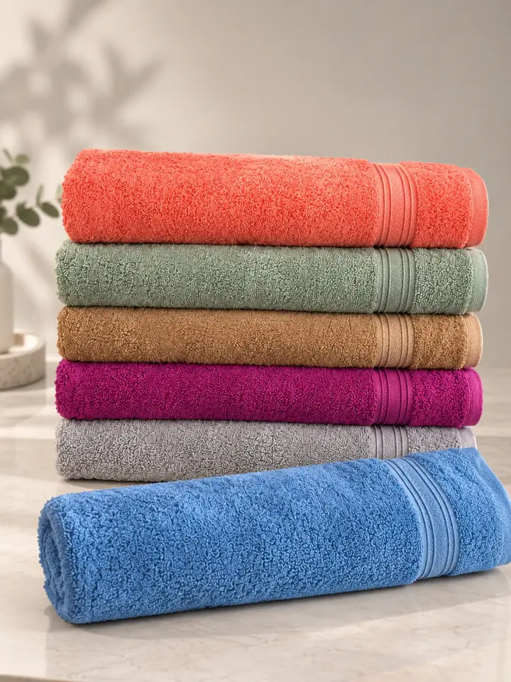 Toptan Havlu – 50×90 cm El ve Yüz Havlusu