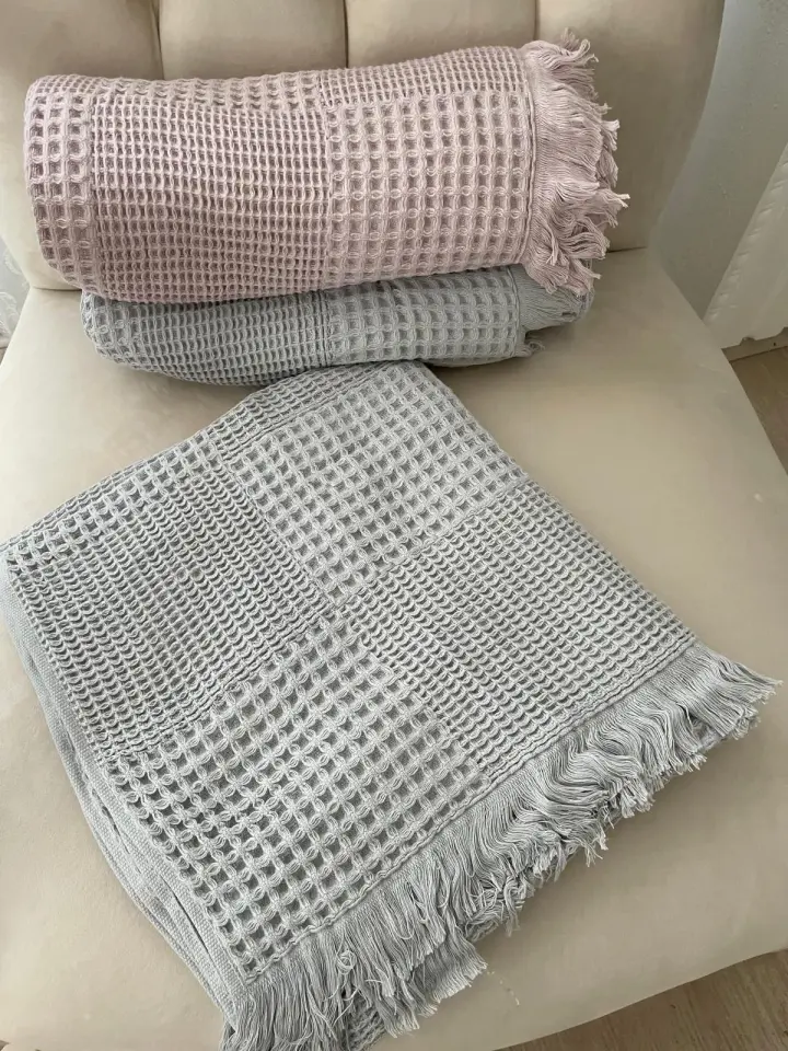 Waffle Havlu – Özel Dokulu El ve Yüz Havlusu 50×90 cm