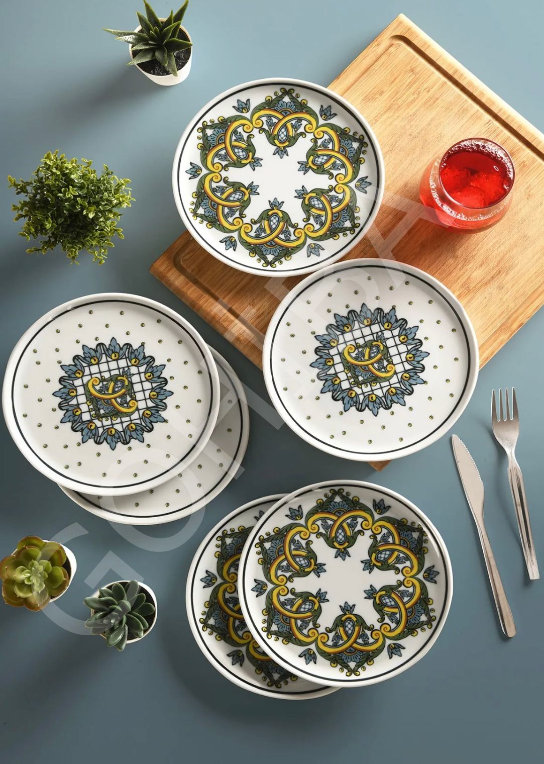 Porland 6 Kişilik Pasta Takımı