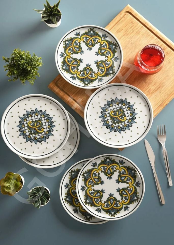 Porland 6 Kişilik Pasta Takımı